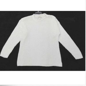 SNOW WHITE BOBBIE BROOKS ANYWEAR Long Sweater